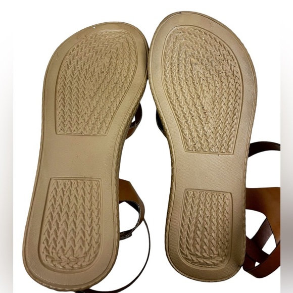 NOMADAS New Leather Strap Sandal Sz 7 Mexican Boho - Picture 6 of 6